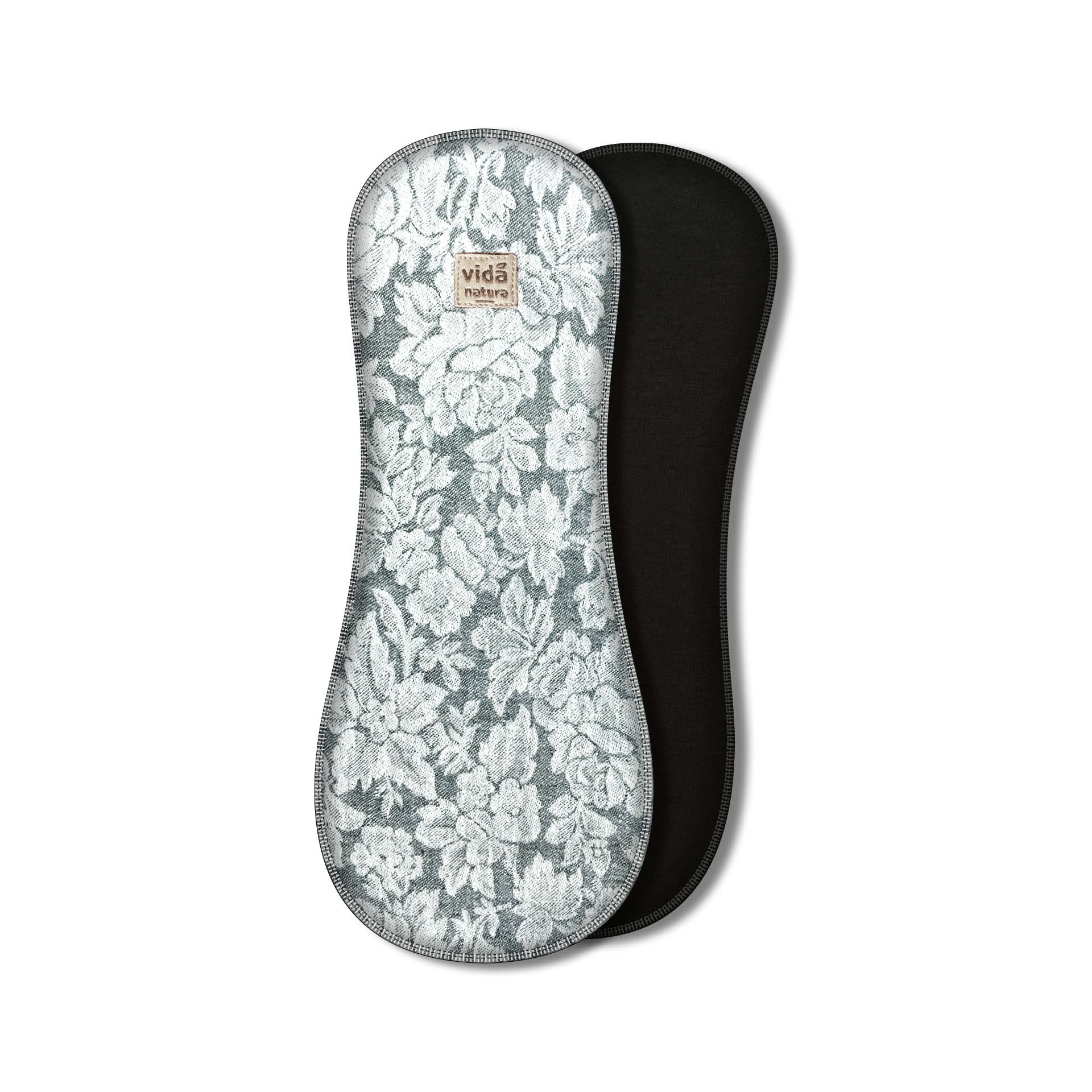 VIDA natura – CLEO – grau – Stoffbinde ohne Baumwolle